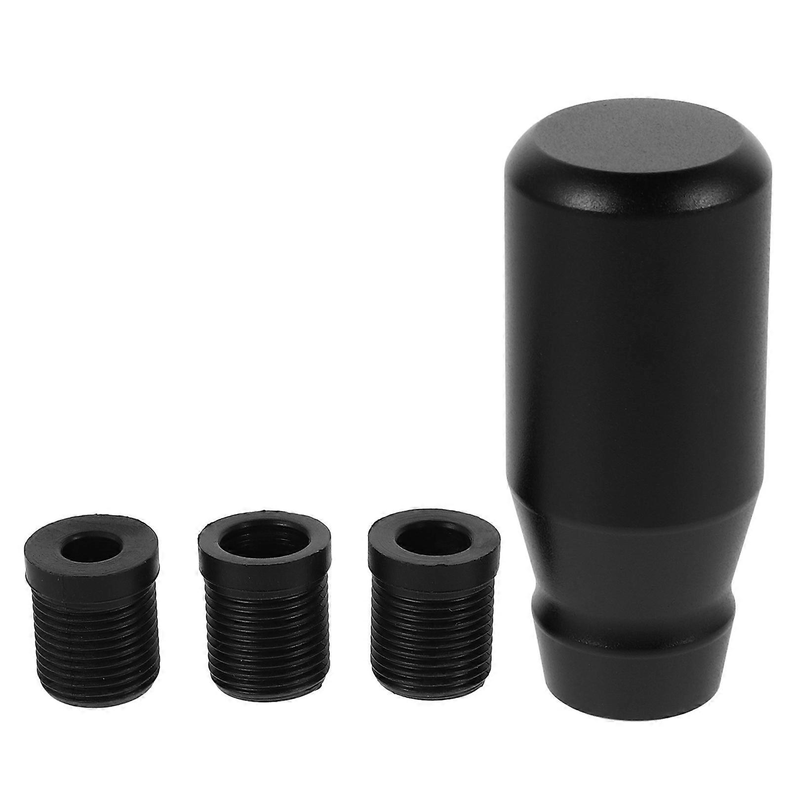 Round Style Universal Aluminum Alloy Weighted Shift Knob for Automatic Vehicles 8.00X3.40X3.40CM Durable 1Pcs