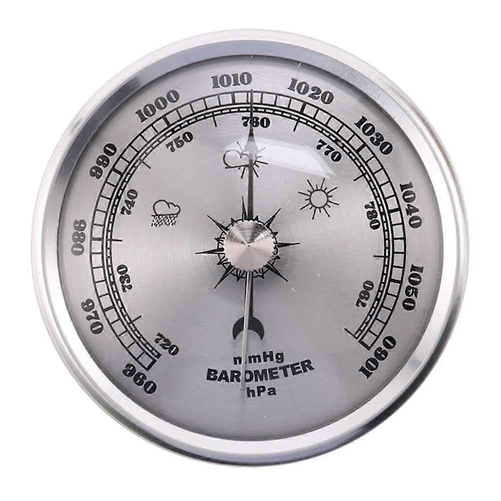 Barometer with Thermometer Hygrometer Weather Station Air Pressure Measures Simplicity Easy Reading