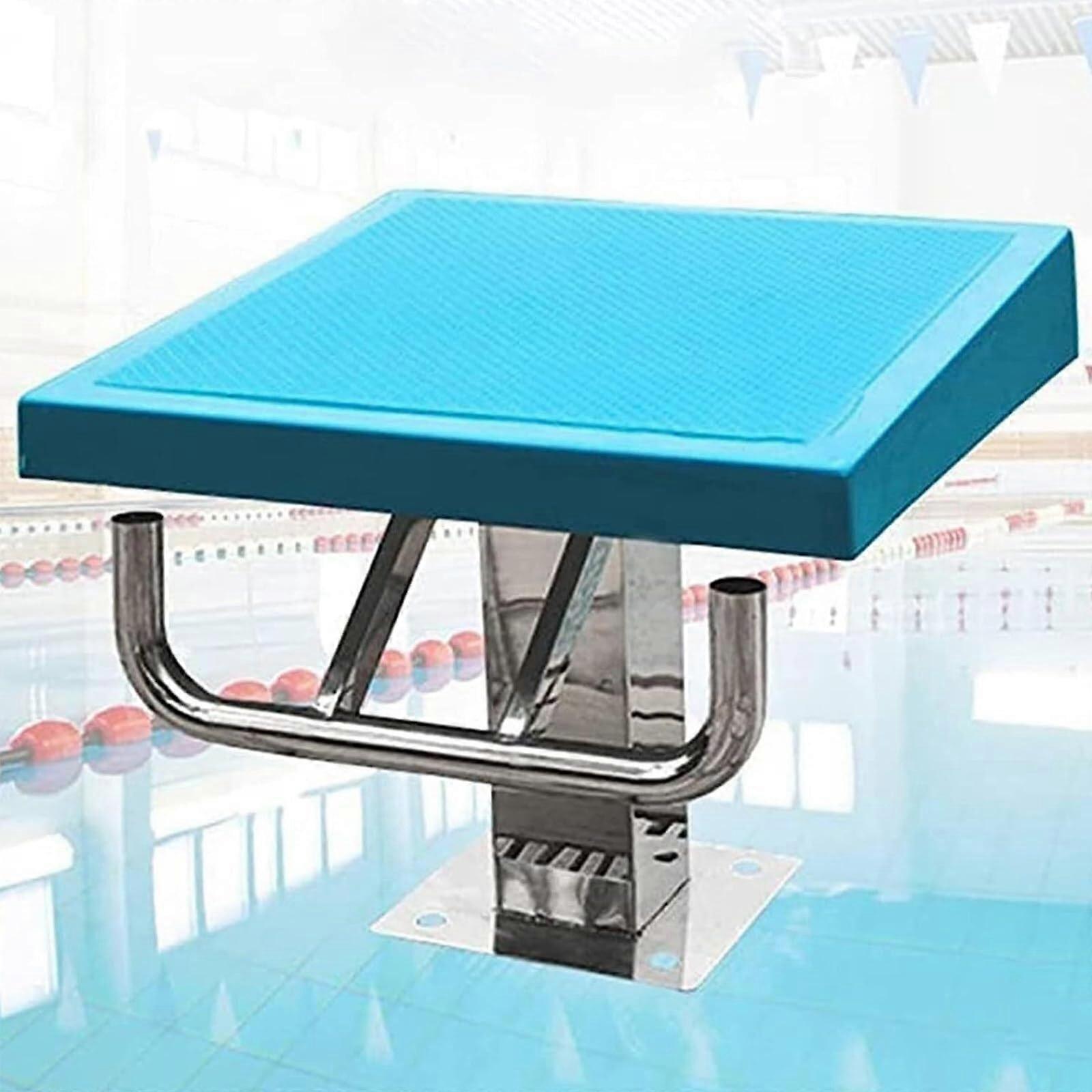 Slipresistant pool diving board for indoors and outdoors, stainless steel 304 with handle, 505045cm