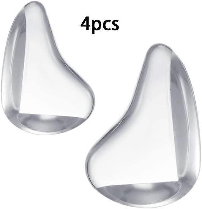 Teardrop-Shaped Transparent Corner Guards To Prevent Head Injuries On Children'S Furniture And Sharp Corners
