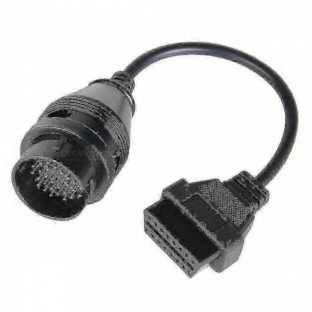 Passend für Iveco 38 Pin auf 16 Pin Obd2 Diagnoseanschlusskabel Scanner Adapter