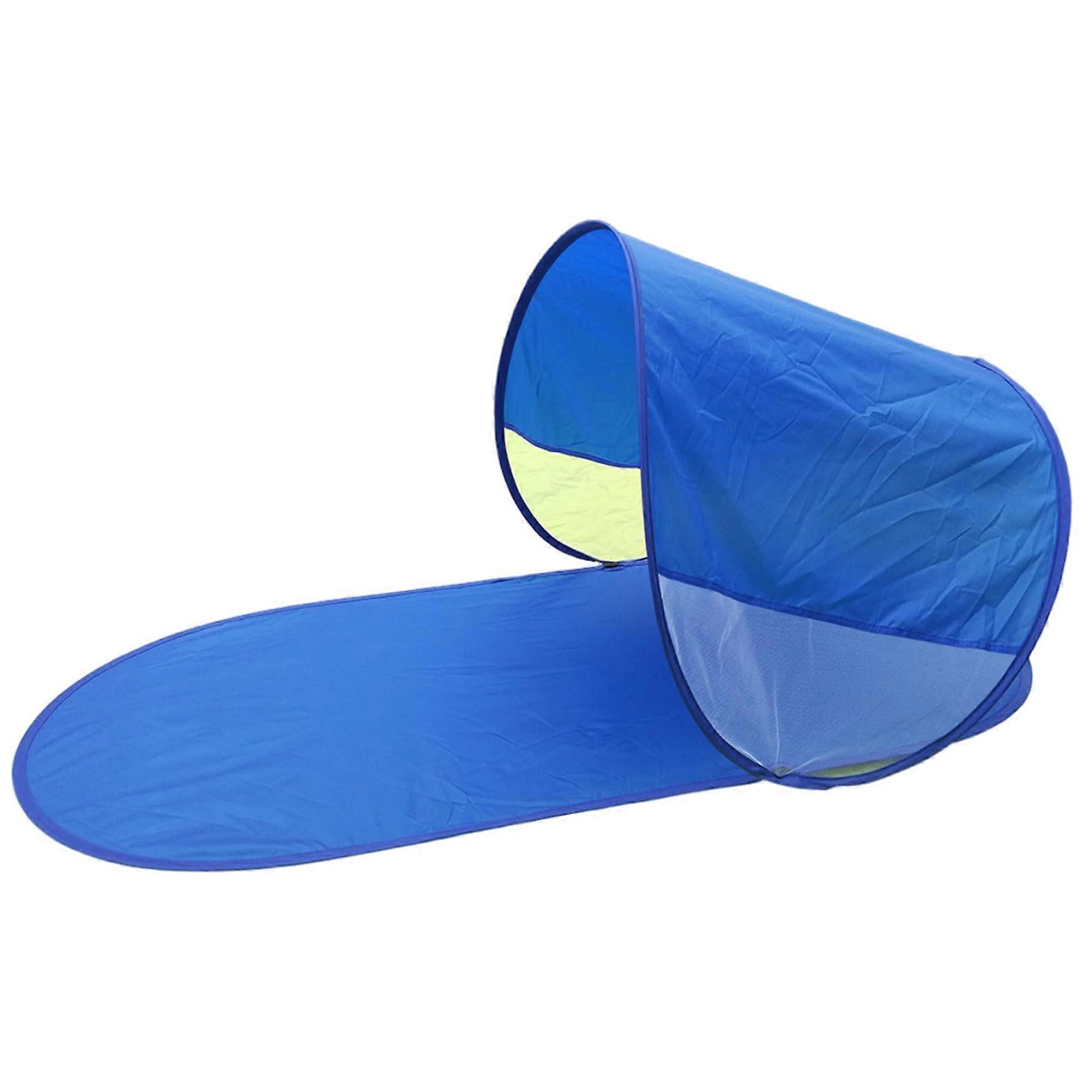 Beach Baldachin Zelt Sonnenschatten, Portable 57x28x28 Inch Waterproof Pop-Up Sunshade with Net for Outdoor Use