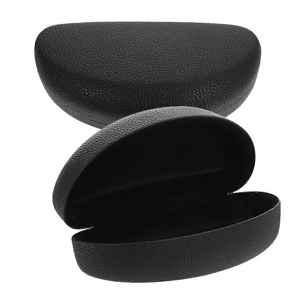 Hard Sunglass Case Durable PU Protective Eyewear Holder Box for Travel Lightweight Stylish Design Eyewear Storage for Friends