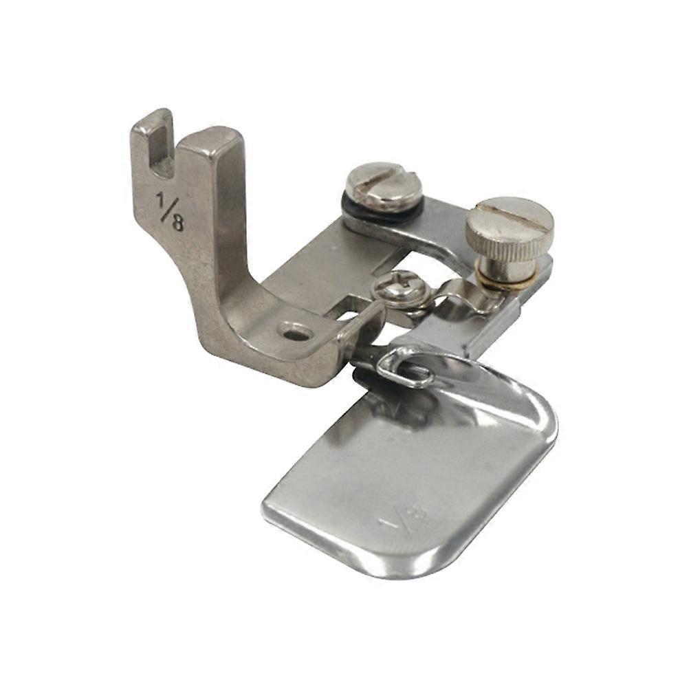 Binding Tool Overlock Binding Folder For Sewing Machine Clothes Making Silver Arc Shaped Professional 1Pack