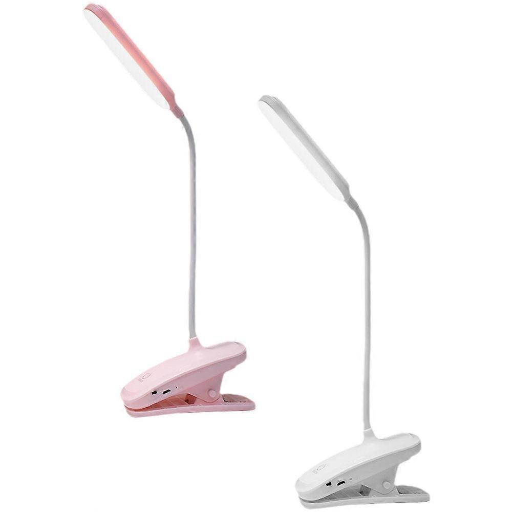 Study Lamps For Desk Students Rechargeable Led Mini Table Lamp Office 2Pcs