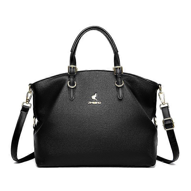 Women's crossbody shoulder bag, item categorization storage, PU material dumpling bag