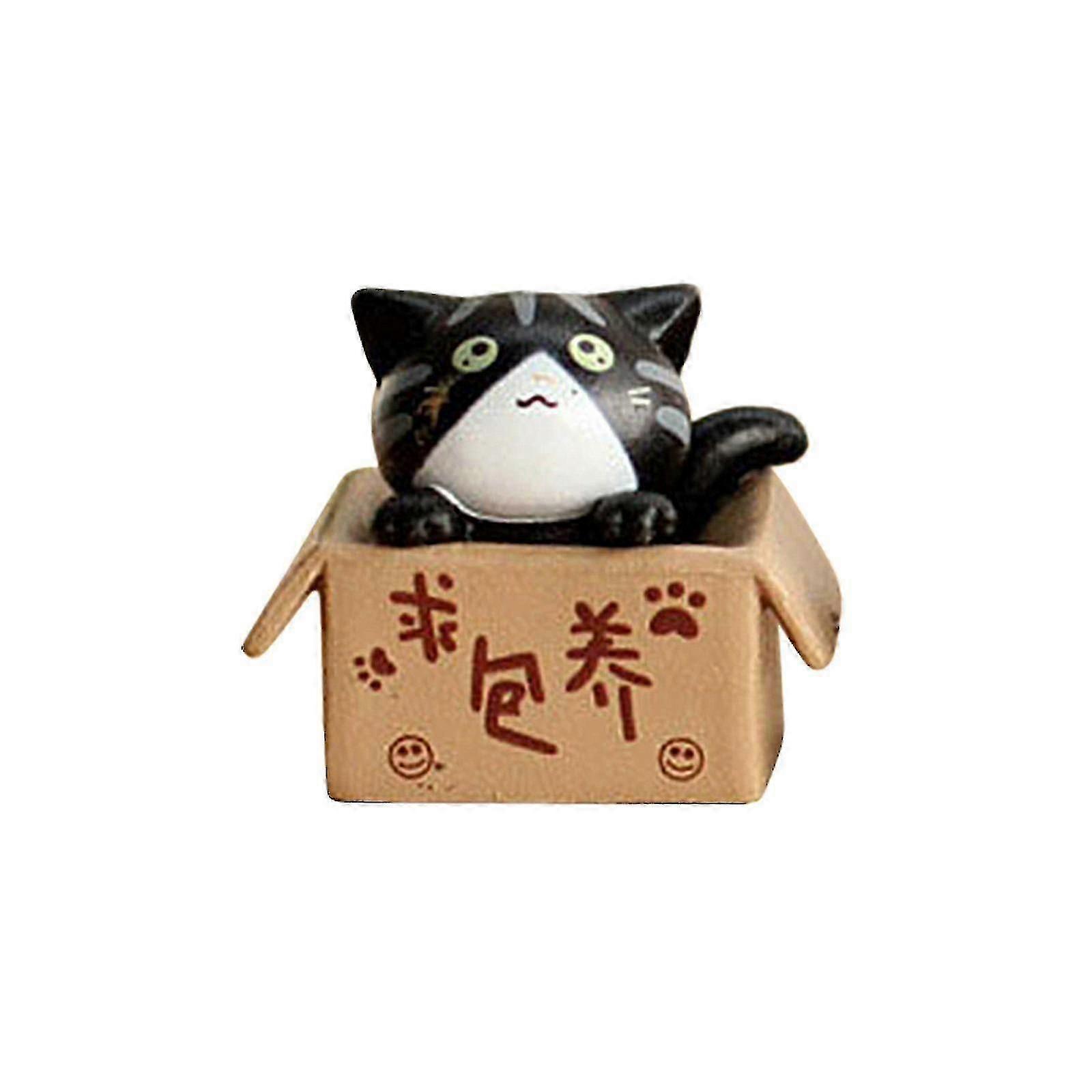 Realistic Cat Ornament Home Decor Creative Durable Pendant Waterproof