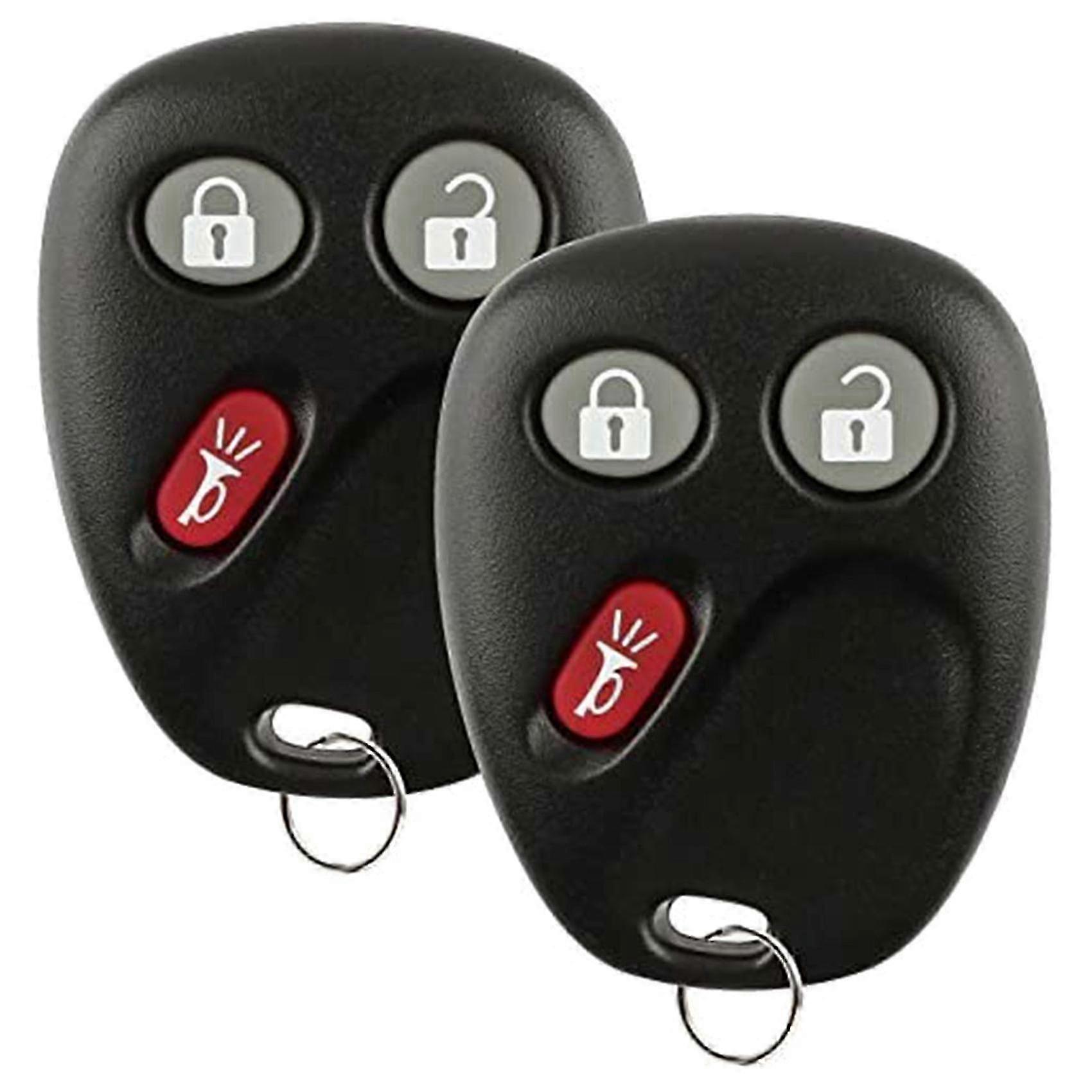 Replacement Key Fob Car Keyless Entry Remote for Compatible Models (2 Pack)