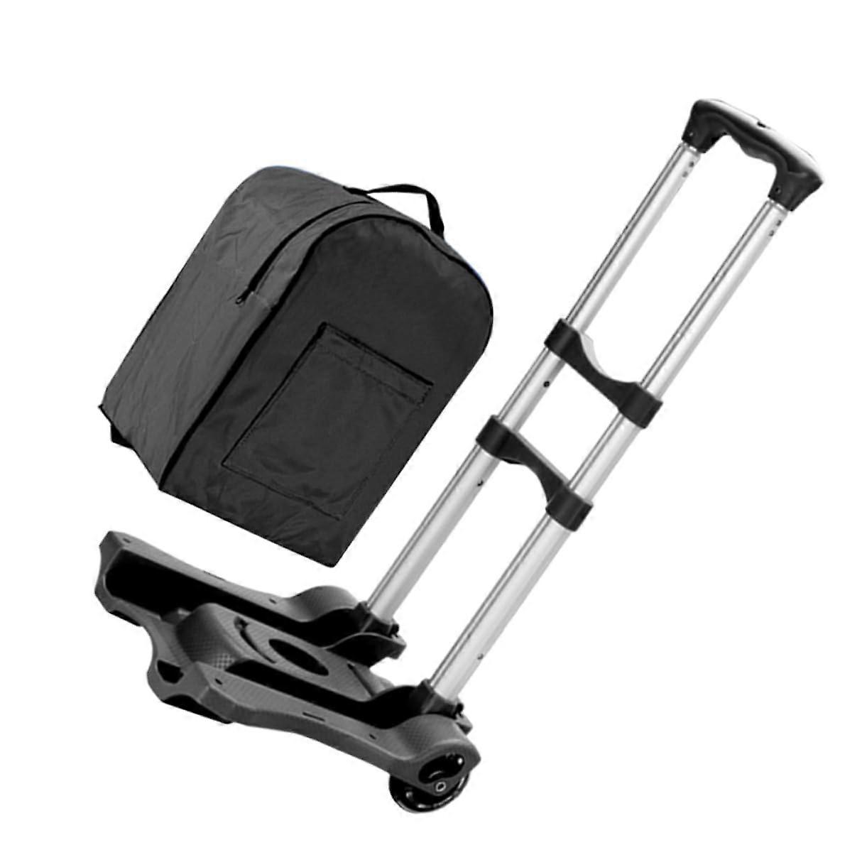1 Set Trolley Wheelbarrow Small Trailer Travel Aluminium Alloy