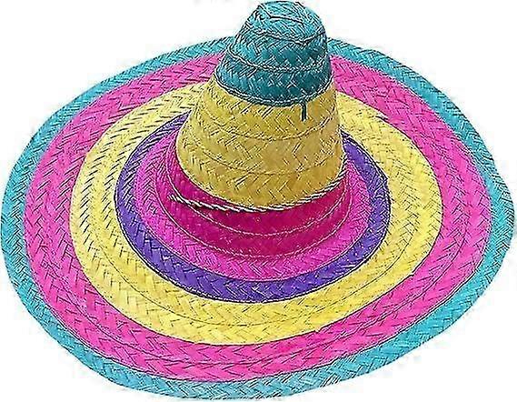 Mexican Fiesta Party Straw Hat
