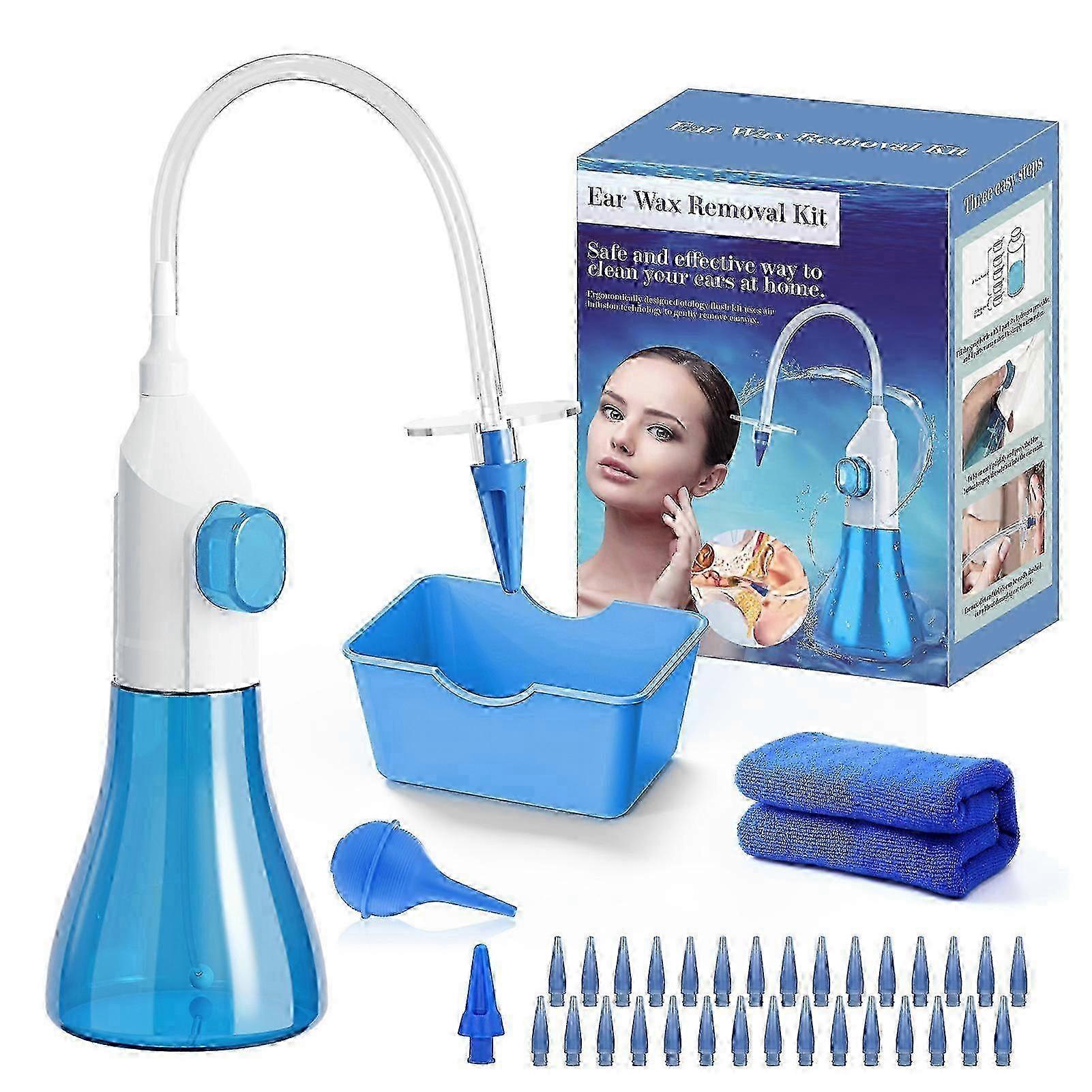 Ear Wax Cleaner Kit with Replacement Tips for Home Use