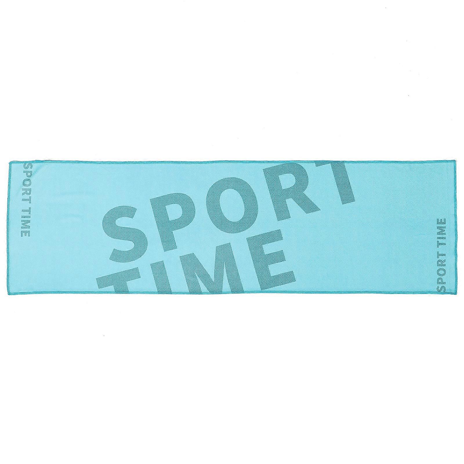 Fitness Towel For Exercise Running 100x30cm Microfiber Dark Blue 1Pcs