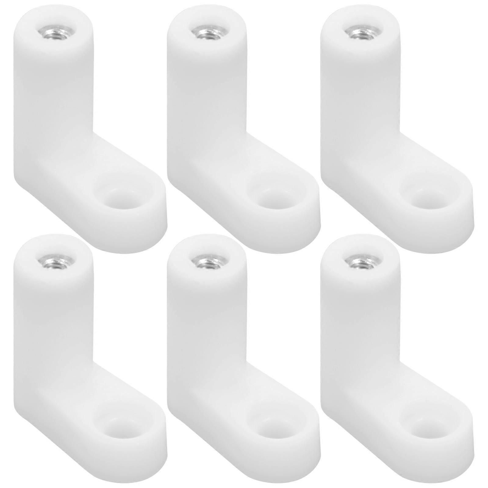 Pcb Standoffs Board Mounting Feet With Screws Ideal For Circuit Board Secure Mounting White Abs Material 50Set