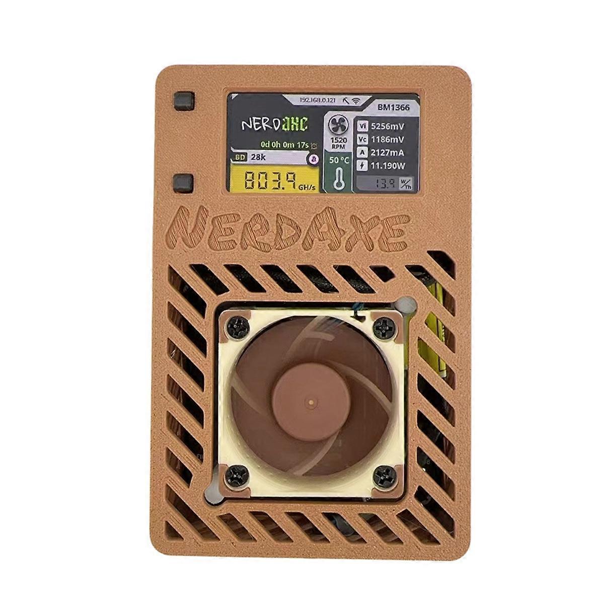 Miner 500Gh/S Nerdminer BM1366 ASIC Chip BTC Miner Solo Lottery Miner Super Silent Fan EU PLUG