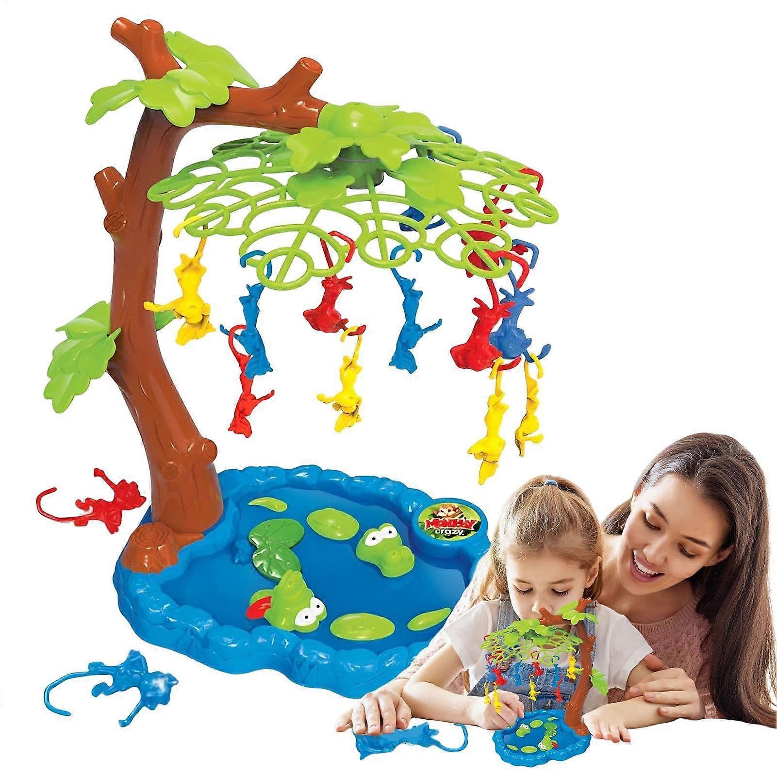 Monkey Play Game for Kids  Climbing Tree Swing  Interactive Toy Home Decor