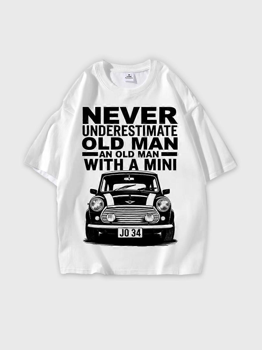 T-shirt round neck Pattern loose short sleeve JW1205