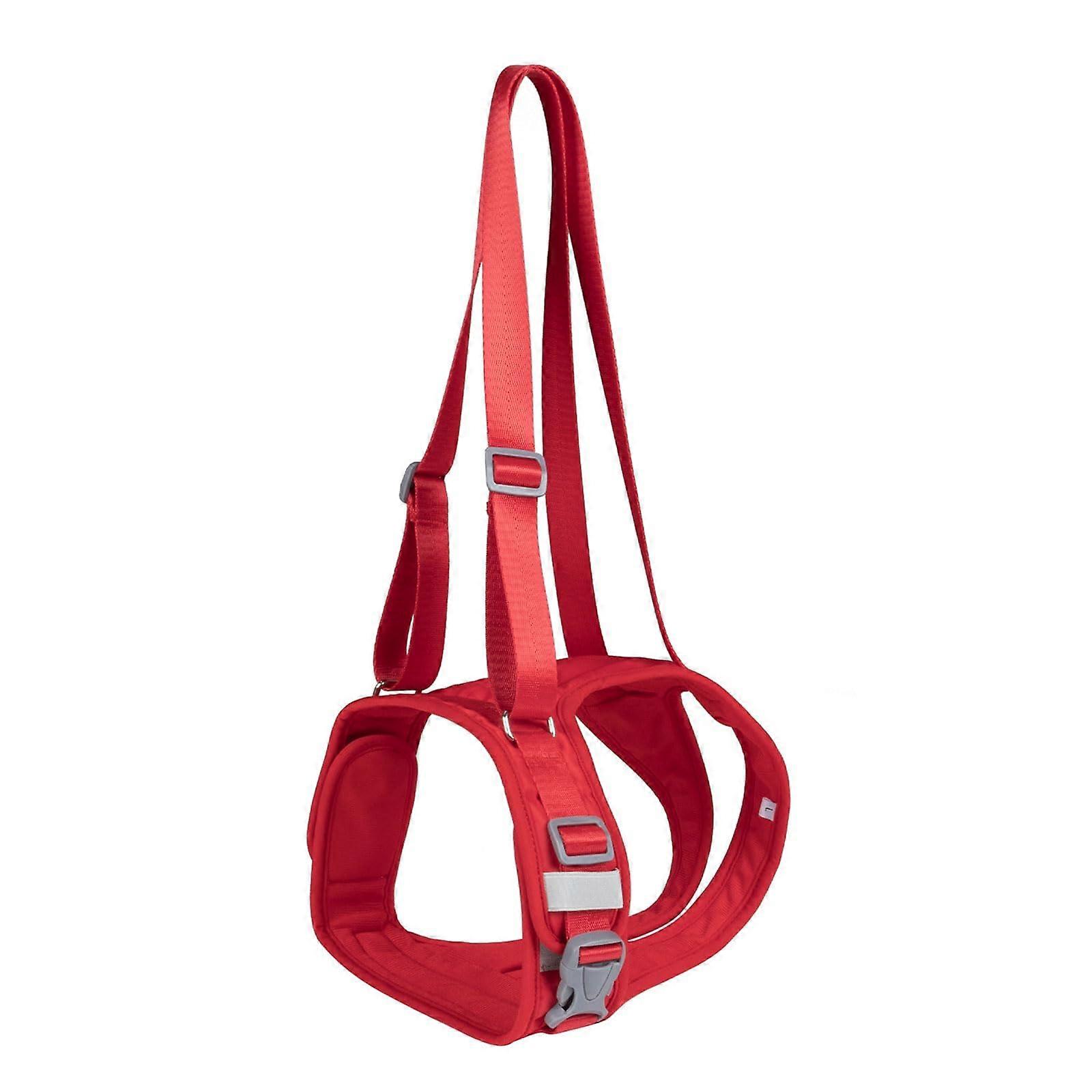 Harness for large dogs, with loops for front and back, for older and injured disabled dogs.
