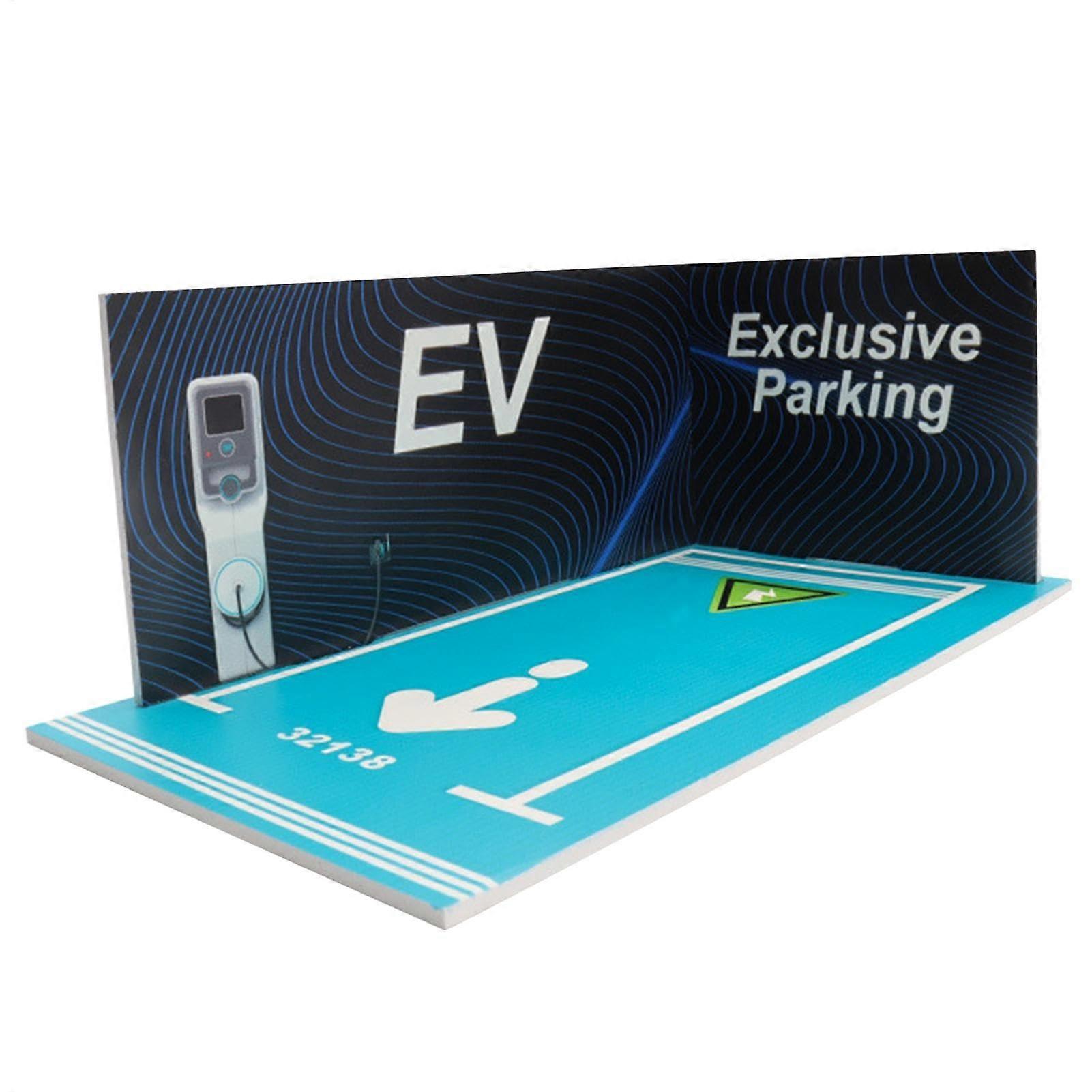 Scale Parking Lot Model with Diecast Car Garage Display Case, Realistic Diorama for Model Car Collectors, Green Design