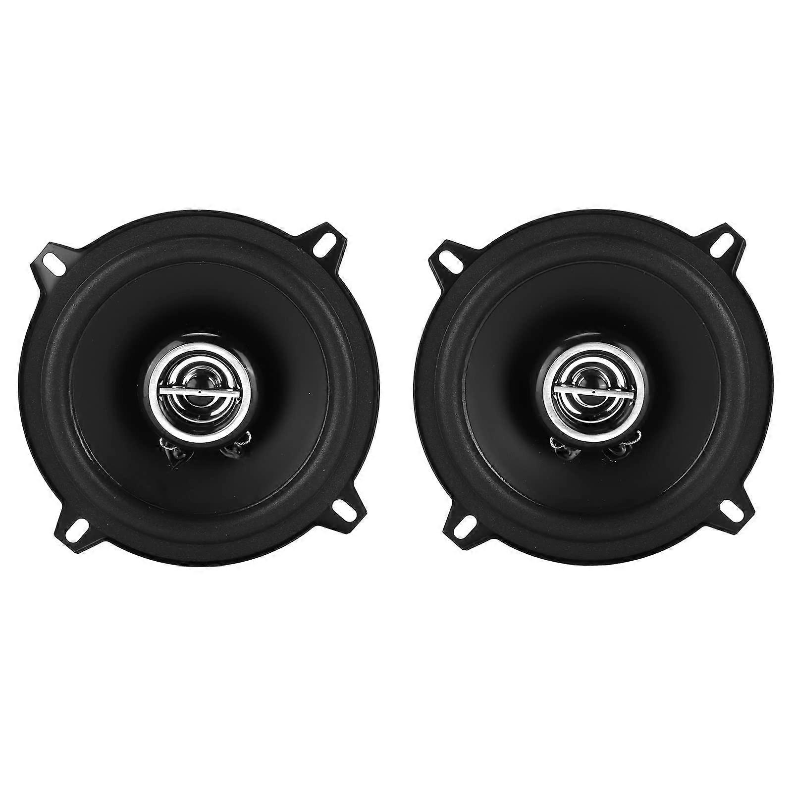 2 Pack Car Audio Tweeter, Universal 4 Way Sound Speaker, 400W 4 Ohm, Broadband Audio Systems, Stereo Speakers with Crossover