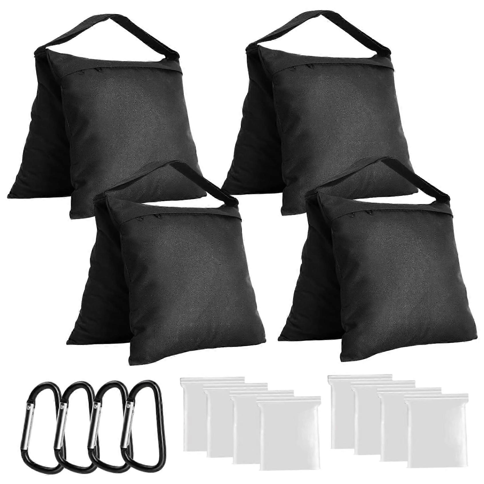 Heavy Duty Sandbags Set of 4 for Tripod Photography, Portable with Handle, Ideal for Canopy Tent and Umbrella Stand