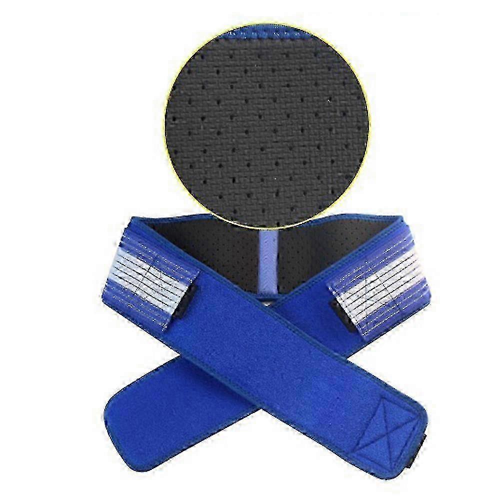 Low Back Pain Relief Sciatica Belt  blue 140cm