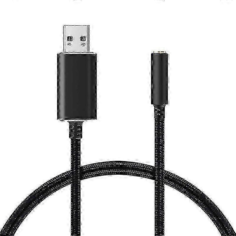 USB - 3.5mm o アダプター マイク&ヘッドフォンジャック付き、PC/ラップトップ用 AUX ステレオコンバーター