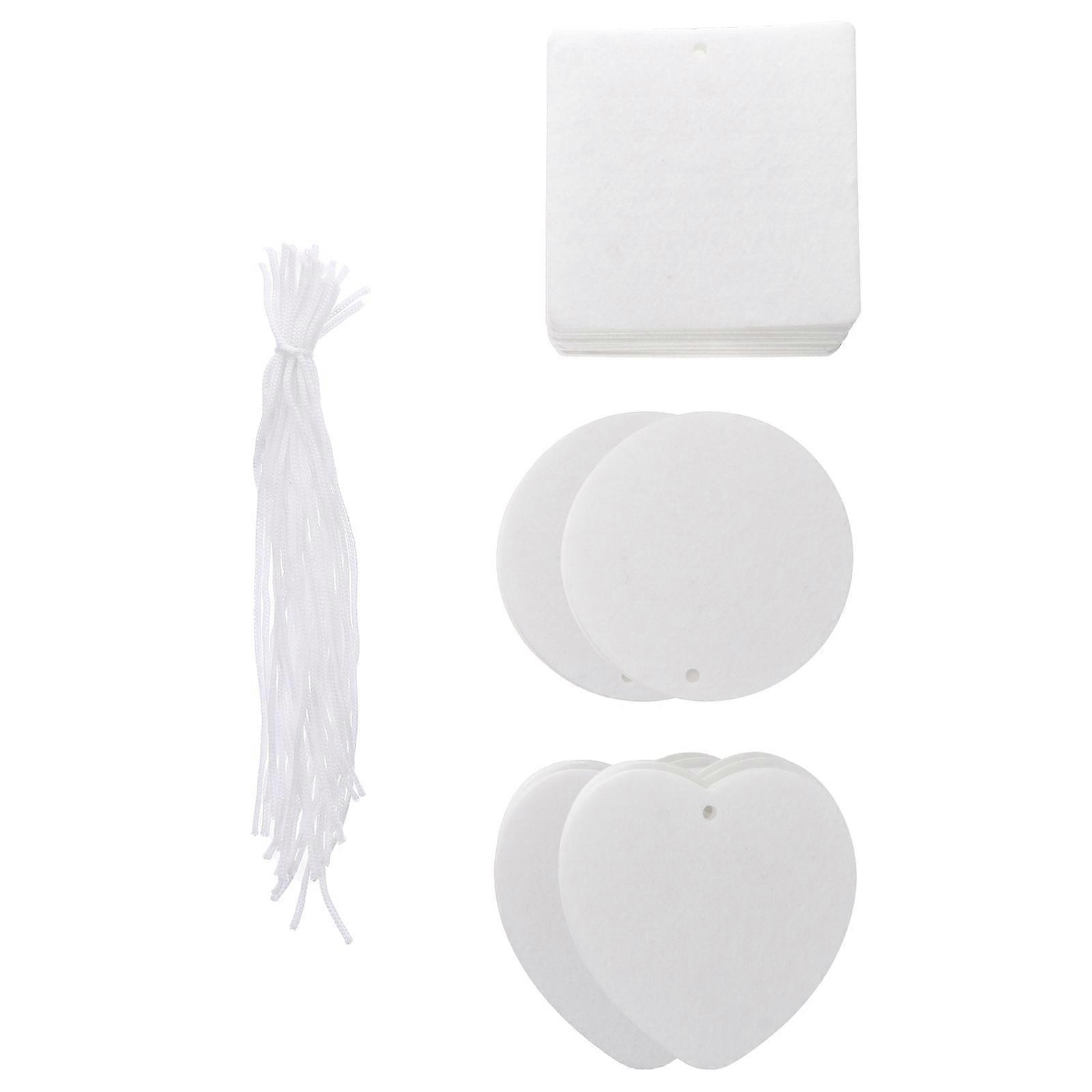 1 Set Premium Car Sublimation Air Freshener Blanks Safe for Sublimation