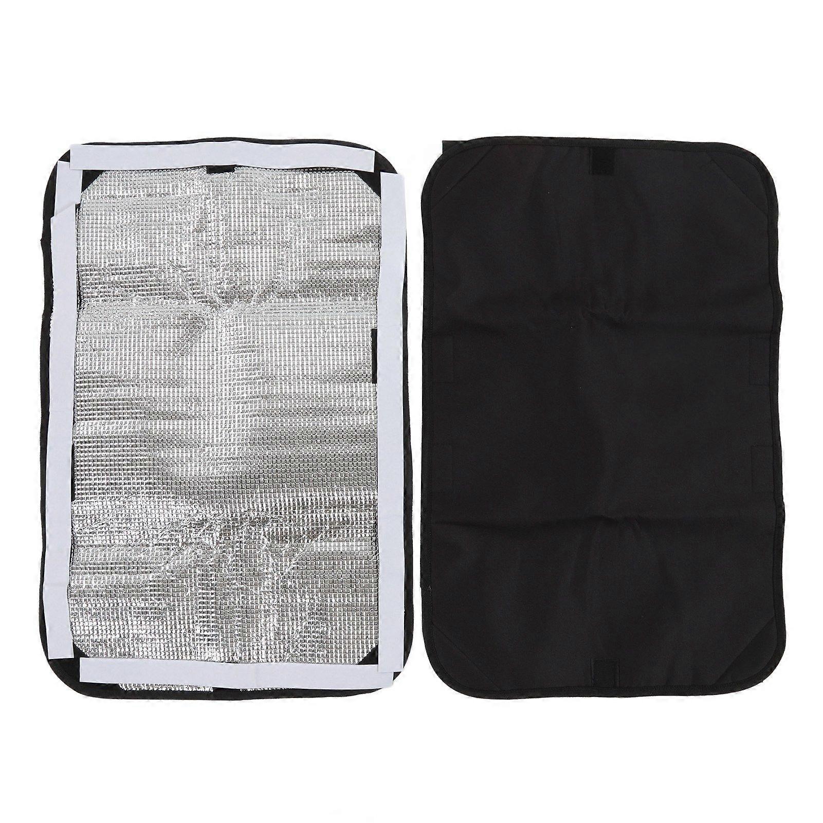 2pcs RV Door Window Cover Shade UV Block Double Layer Composite Fabric RV Door Shade Cover RV Accessories