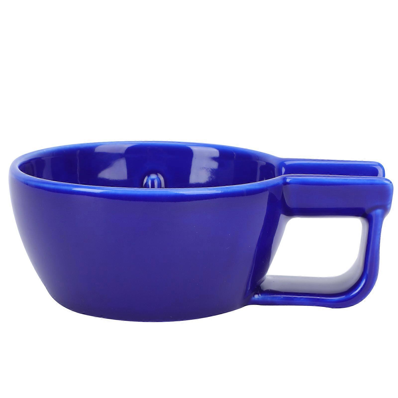 Ceramic Shaving Bowl – Elegant, Durable Foaming Dish for Men’s Home Grooming Use