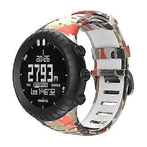 For Suunto Core TPU Printed Watch Band