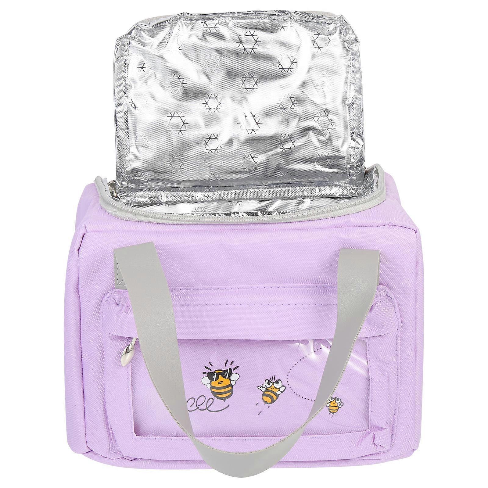 Japanese Insulated Lunch Bag Portable Food Storage Handheld Box Pouch For Outdoor Travel 1Pack