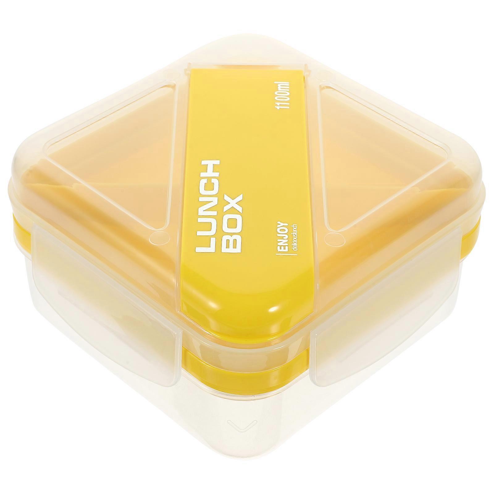 Plastic Bento Box for Storage Use with Leak Proof Feature
