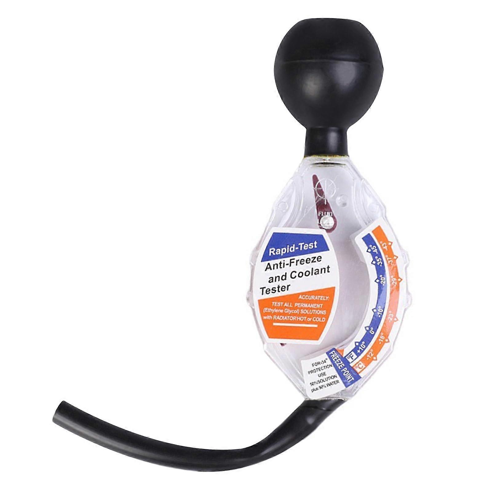 Car Antifreeze Tester Coolant Meter for Frost Protection up to -43°C Radiator Fluid Compatibility for Motor Vehicles