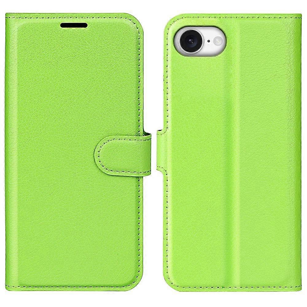Litchi Leather Case For iPhone 16e
