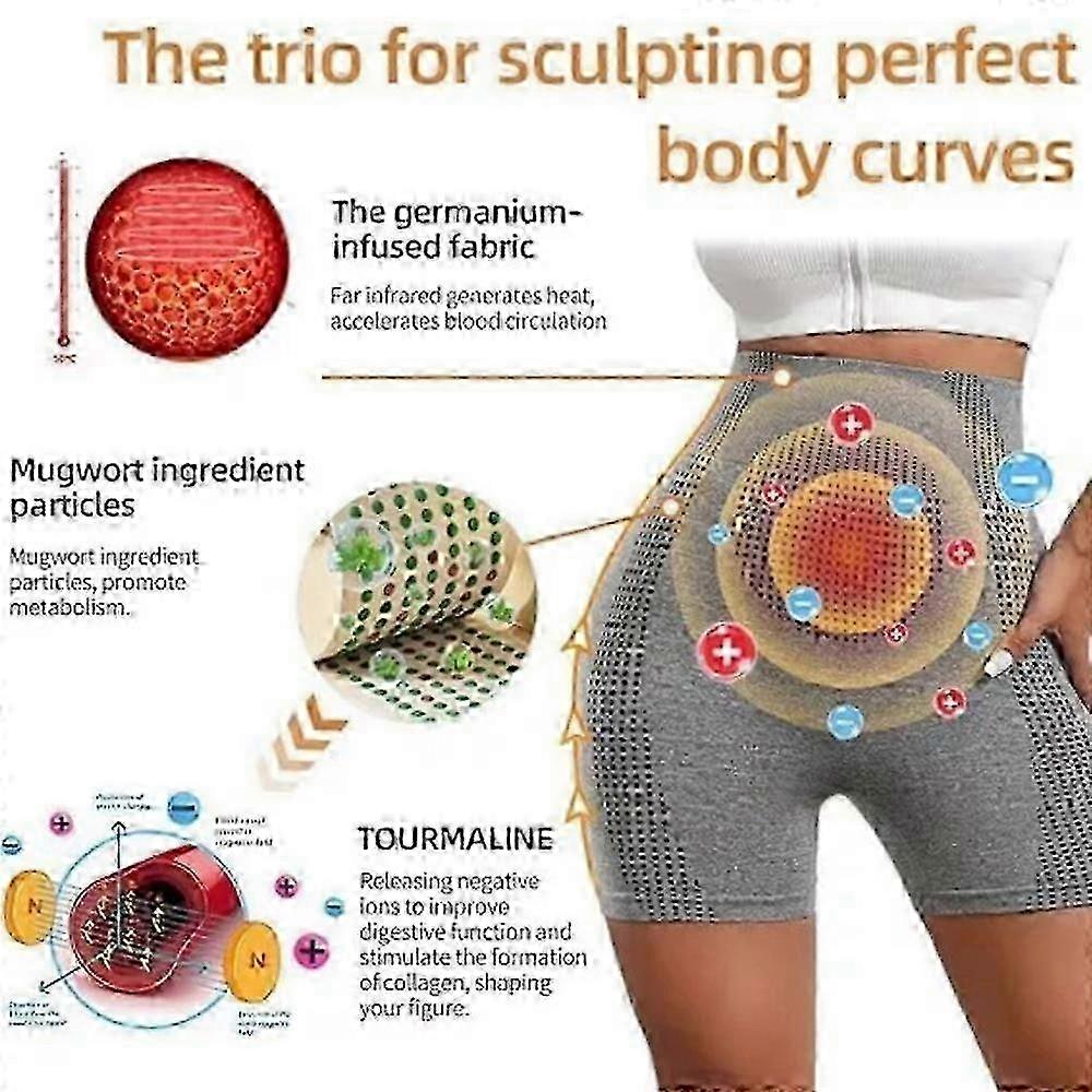 Ice silk fiber shorts featuring micro-vibration massage tech