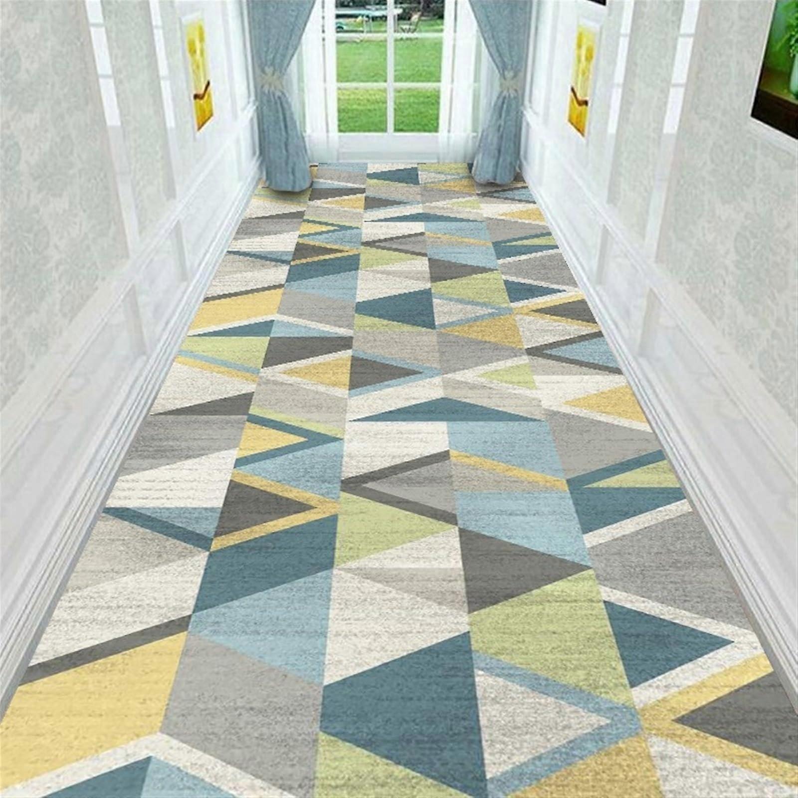 Carpet Runner Hallway, AntiSlip Floor Mat, Machine Washable, Runner for Hallways (60 * 140CM)