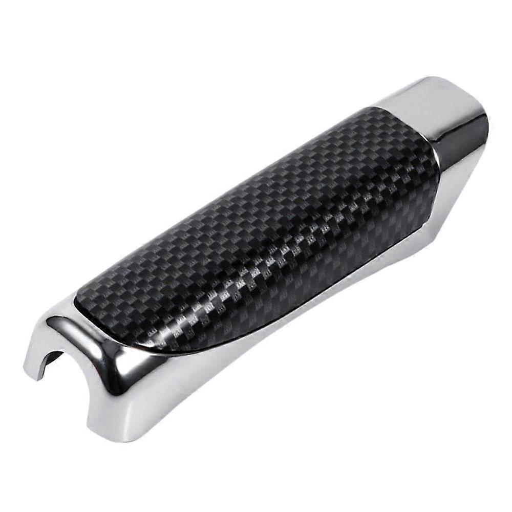 Handbrake Grips Universal Peach Wood Car Handbrake Carbon Fibre Cover