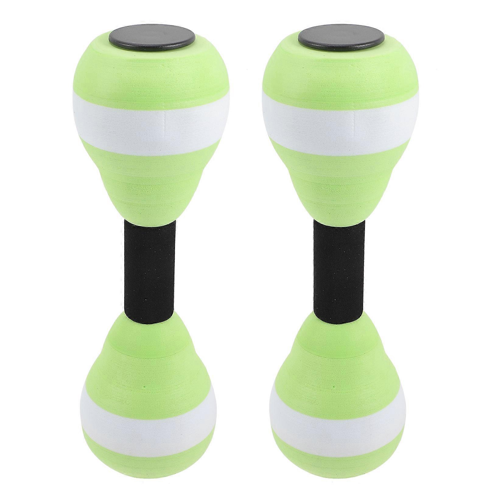 Water Floating Dumbbells Eva Pool Barbells for Aquatic Exercise, Water Aerobics, and Fitness Training for Adults and Rehabilitation