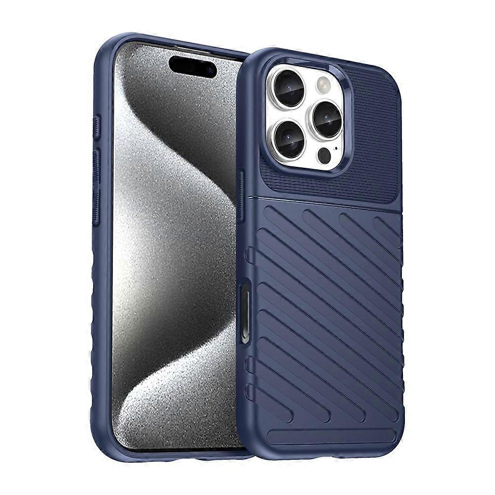 Thunderbolt TPU Phone Case For iPhone 16 Pro