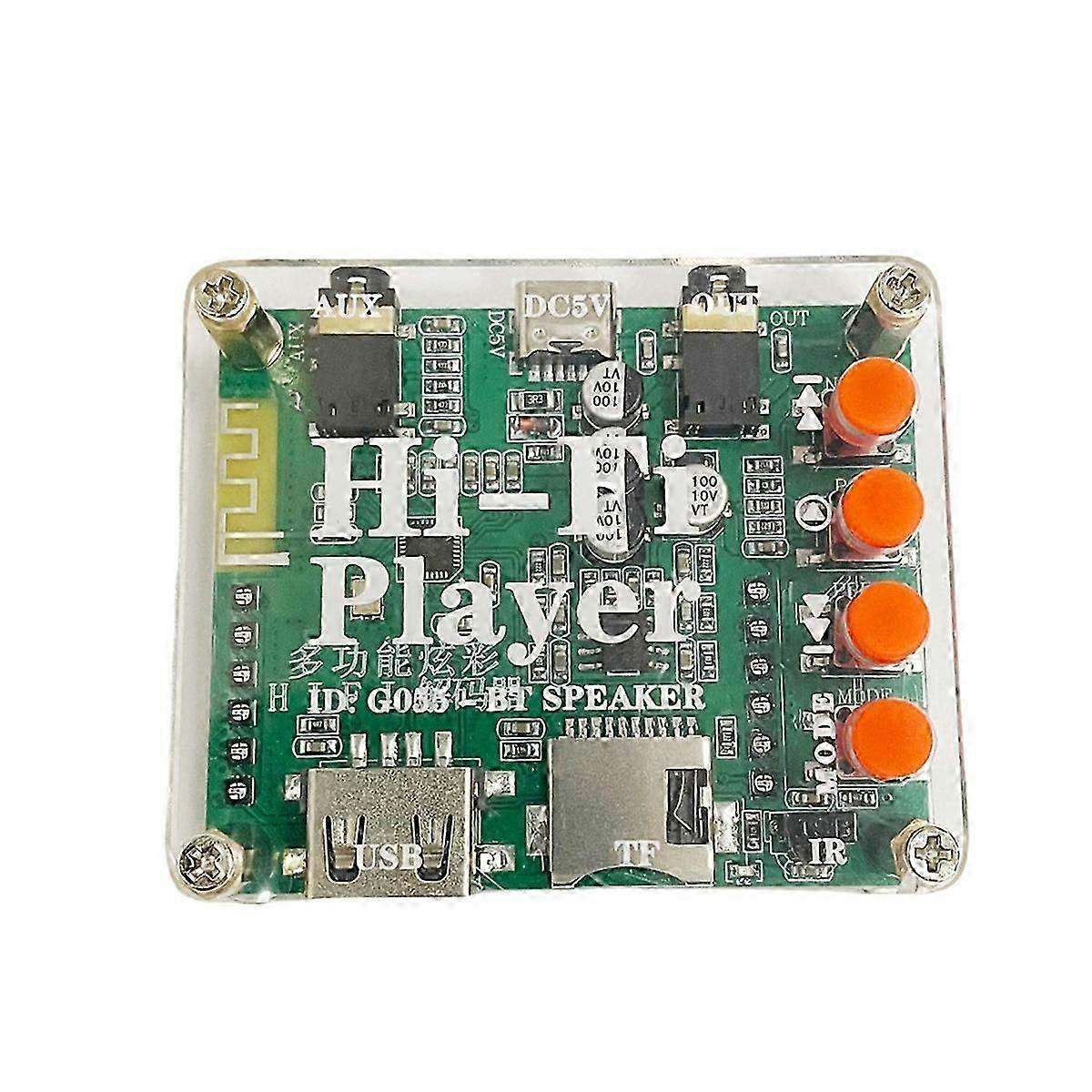 Private Model New G055 Mini Bluetooth Audio Decoder DIY Enthusiasts Revamp Power Amplifier Audio Pla