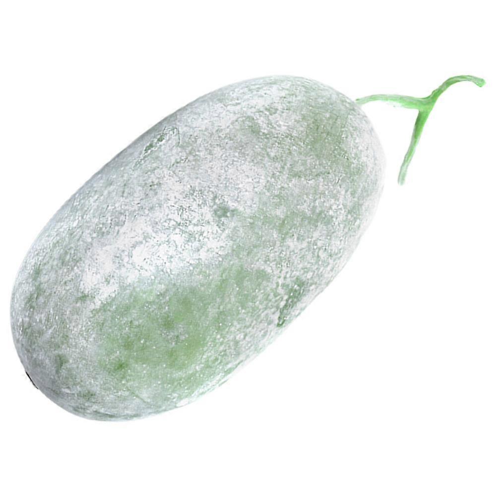 Lifelike Fake Gourd Home Decor Prop For Restaurant Display With Realistic Design Dimensions 28X16X16CM 1Pack