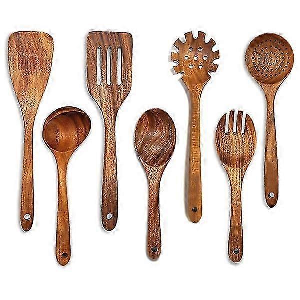 Kitchen set with kitchen utensils - Wooden utensils p