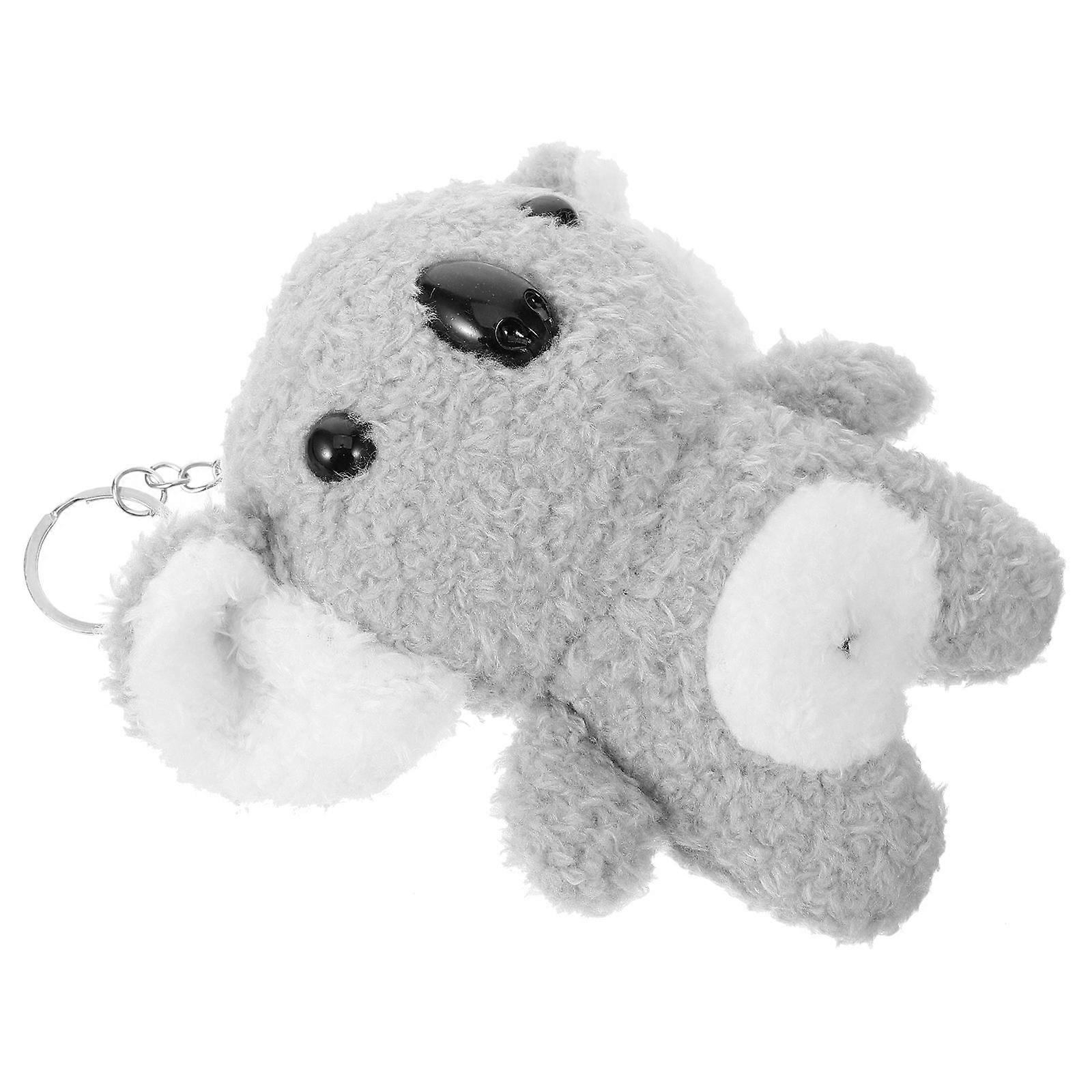 Cute Cartoon Plush Keychain Pendant – Aesthetic Backpack Decoration for Adults, Lightweight and Durable for Keys and Travel