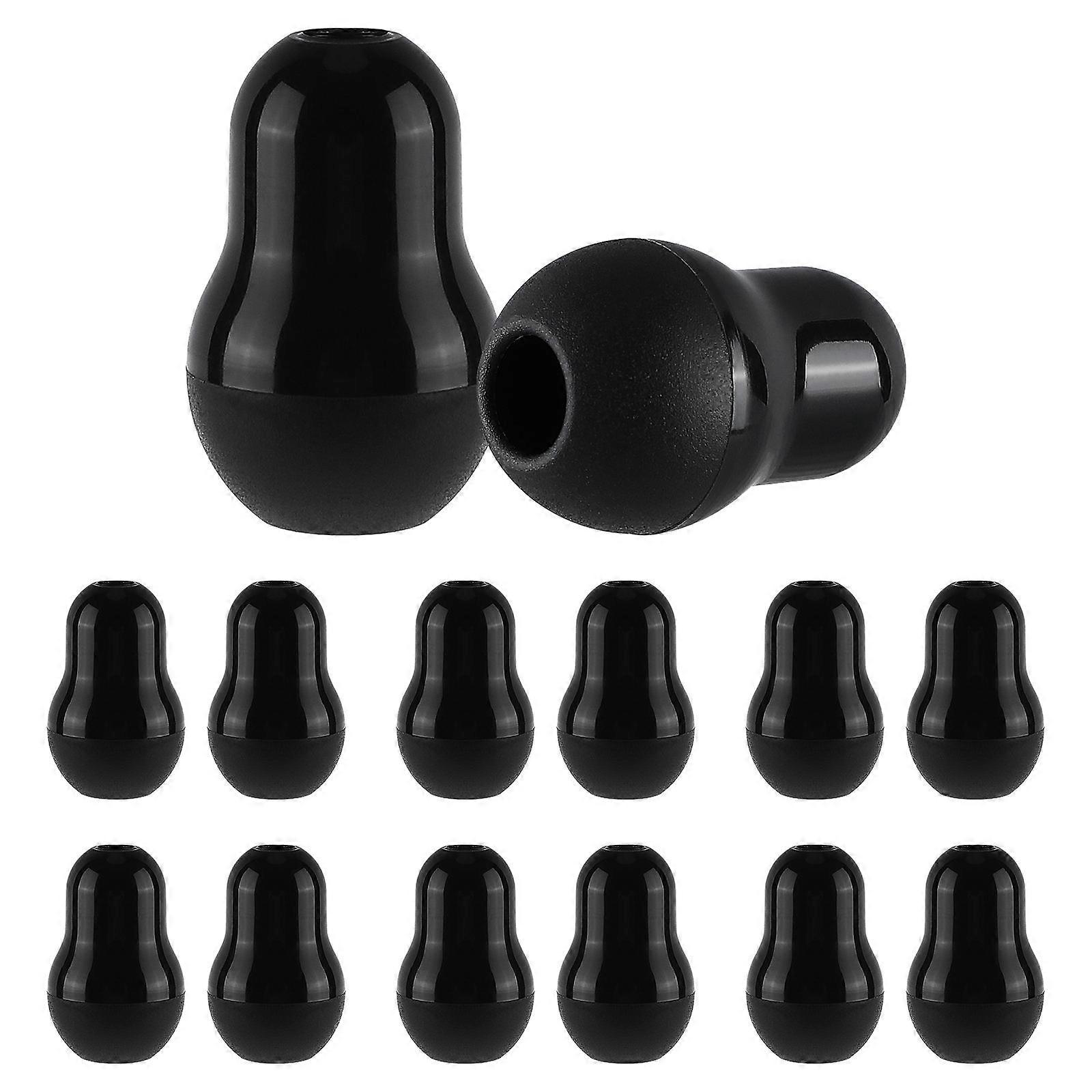Silicone Ear Pieces for Noise Reduction Black Color Stethoscope Accessories Comfortable Touch Fits Most Brands