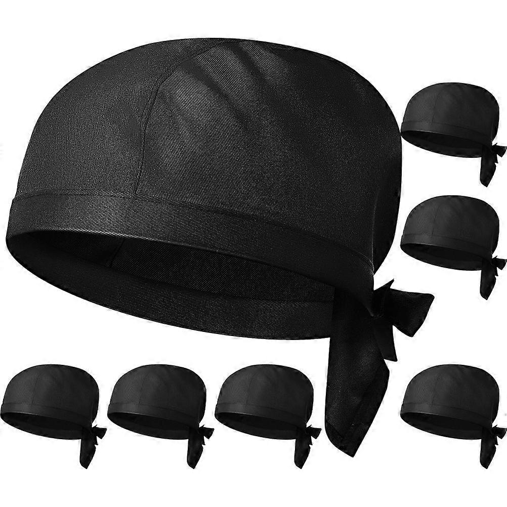Black Comfortable Chef Hat for Kitchen Cooking Made of Cotton Cloth One Size Fits All