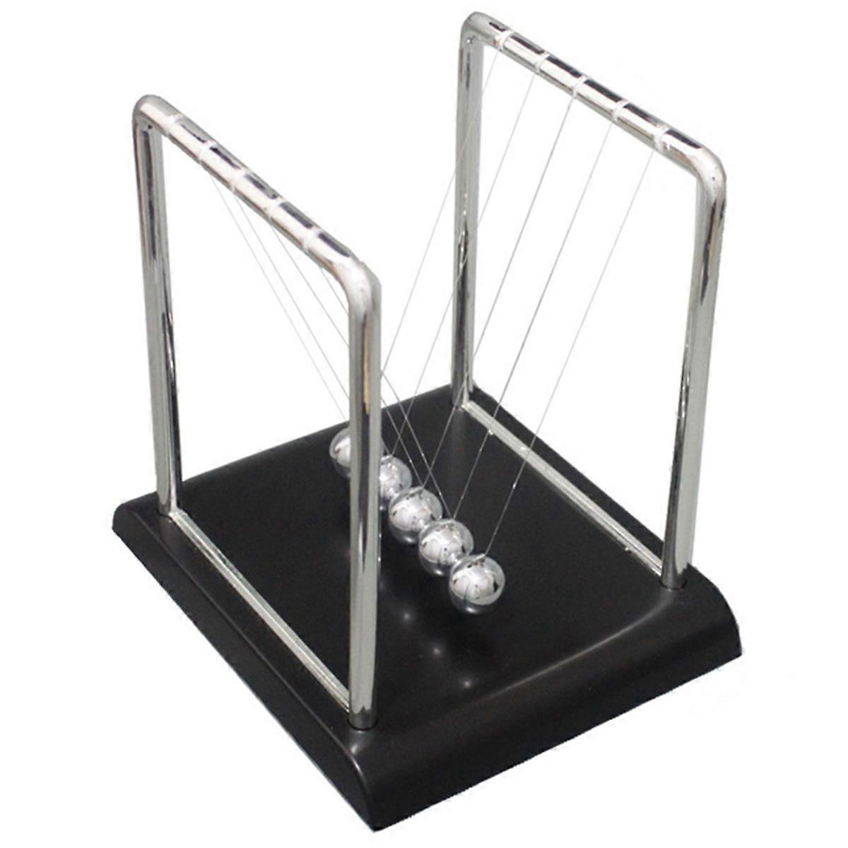 The **Unique Metal Newton Balance Ball Desktop Decor** is a stylish and scientifically inspired ornament that brings both elegance and a touch of