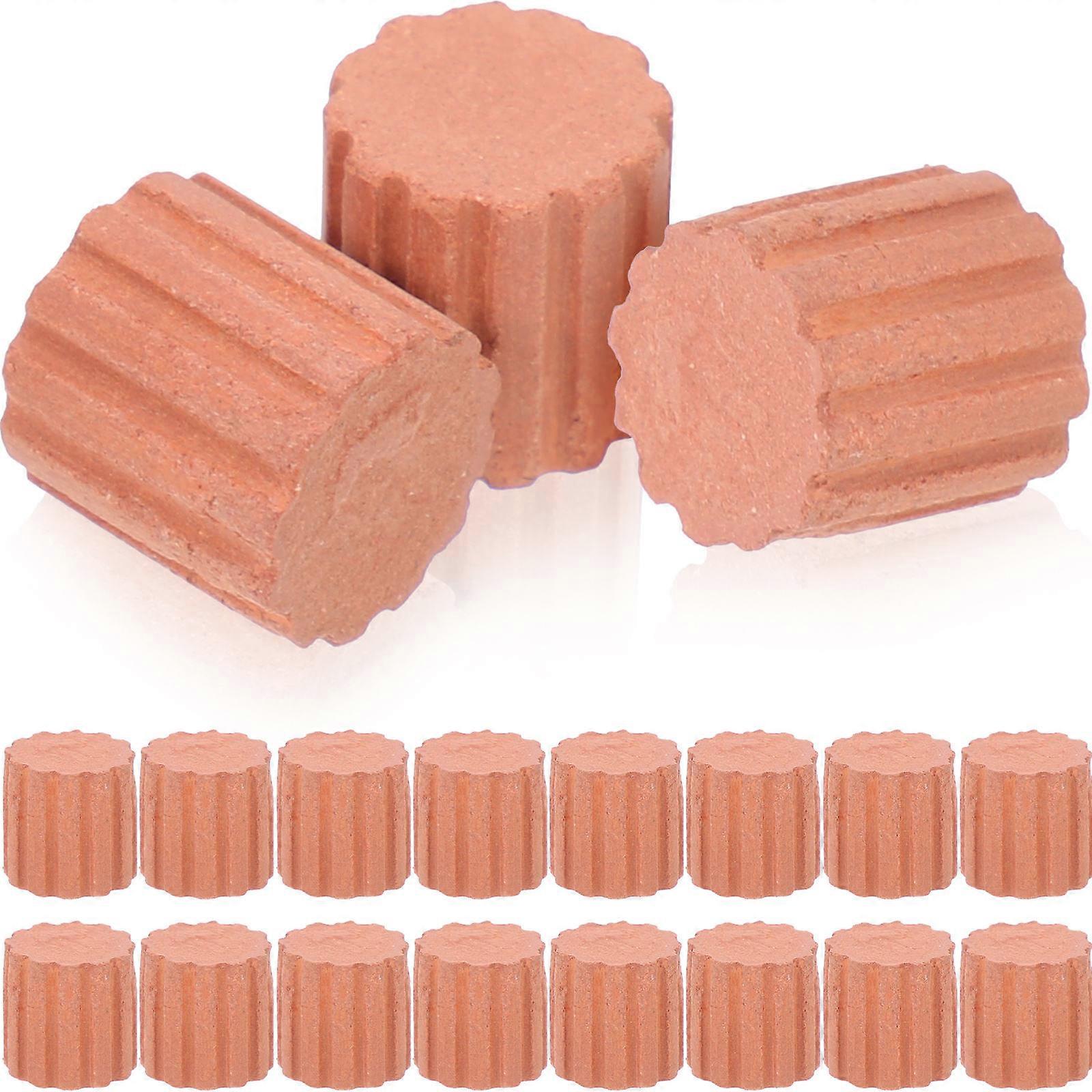 Clay Miniature Bricks for Decor Brown Color Perfect for DIY Building and Miniature Scenes 20 Pieces