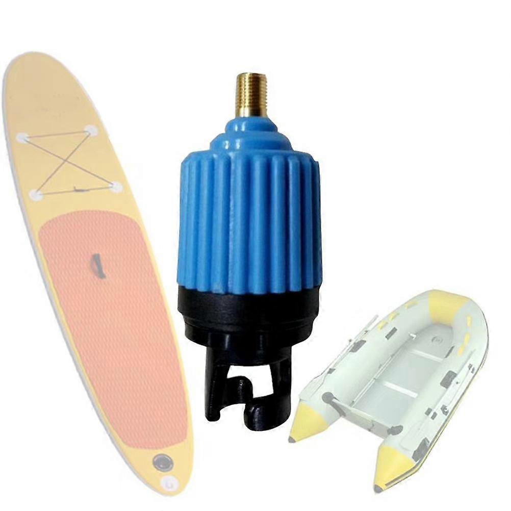 Inflatable Boat SUP Pump Adaptor Air Adapter Plate for Standard Electric Pump Compatible with Kayaks Canoes and Inflatables Easy Installation Secure