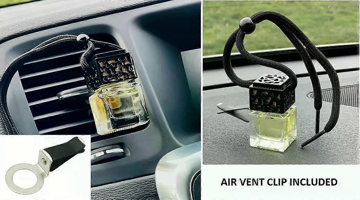 VANILLA Car Diffuser Air Freshener - Air Vent Clip Included - 2 way hanging
