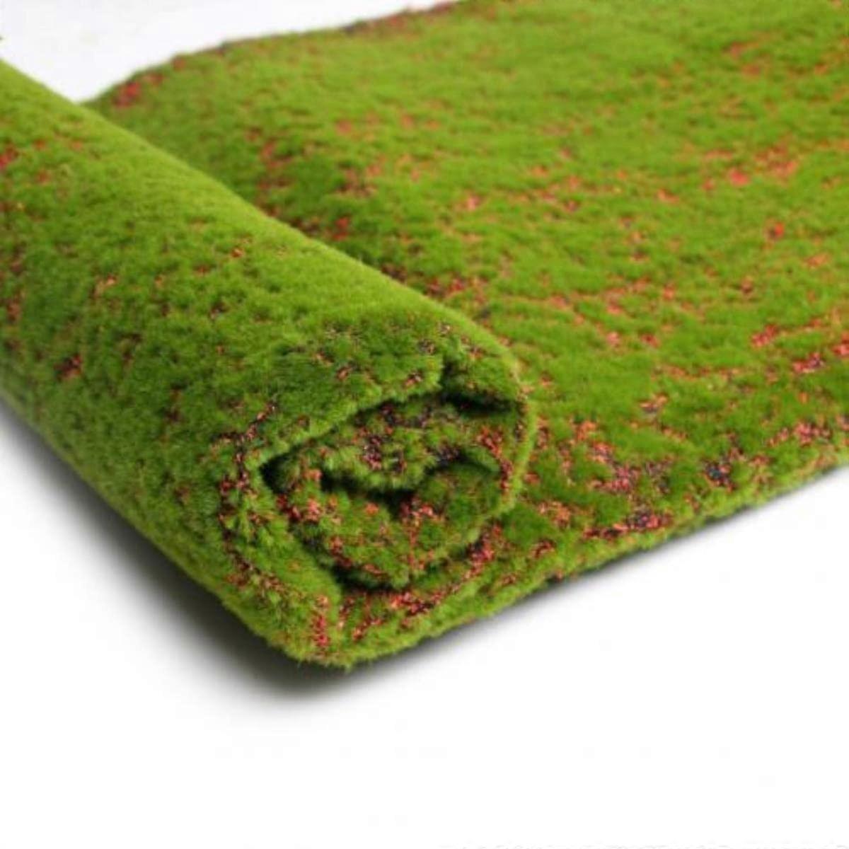 Artificial Moss Grass Mat 1x1m - Green Wall Decoration for Home, Mini Garden, Micro Landscape, DIY Projects